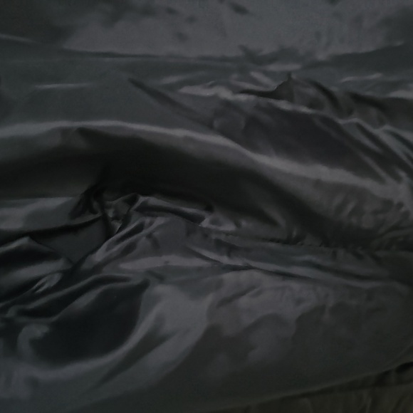 LA Collection black vegan leather motor trendy jacket sz XS - Picture 8 of 12